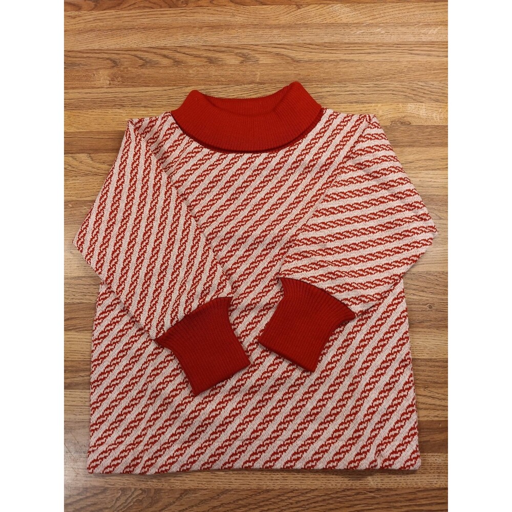 Vintage Healthtex Red/White Sweater Size 2T